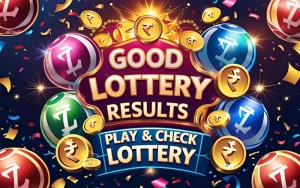 good luck lottery result play check