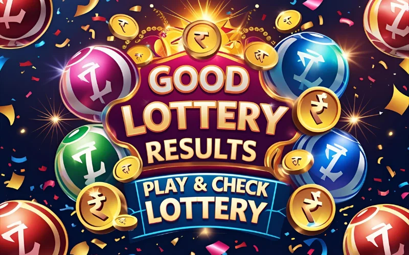 good luck lottery result play check